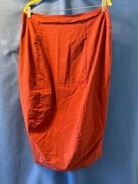 Rust Rundholz Hi Lo Skirt w/ Stretch! Darker than photos, see size label photo.